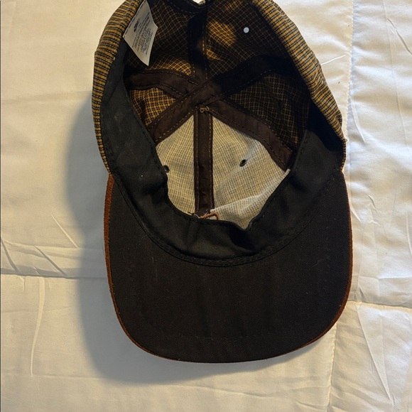 Nike Houndstooth Brown and Black Suede Bill Cap - Picture 3 of 5